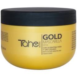 Botanic Gold kit casero champú + mascarilla + tratamiento (300 + 300+6x30 ml) TAHE
