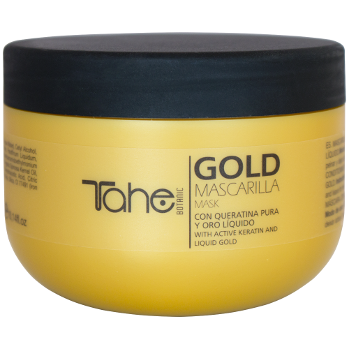 MASCARILLA TAHE BOTANIC GOLD para cabello seco y dañado (300 ml)