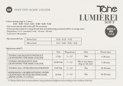 LUMIÉRE COLOUR EXPRESS S.02 Cider-natural perla (100 ml) Tahe