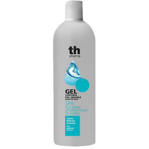 Gel de ducha con extracto de avena y glicerina para pieles sensibles (750 ml) TH Pharma